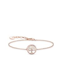 Thomas Sabo Bracelet - Tree of Love Rose Gold