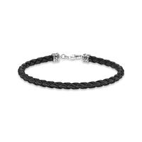 Thomas Sabo Bracelet - Black Leather