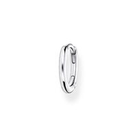 Thomas Sabo Charm Club - Single Hoop Classic Silver Earring 1.35cm