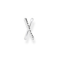 Thomas Sabo Charm Club - Single Ear Cuff Dots Silver Earring