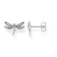 Thomas Sabo Earrings - Dragonfly Silver Studs