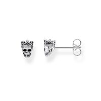 Thomas Sabo Earrings - Skull King Silver Studs