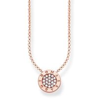 Thomas Sabo Necklace - Classic Pavé Rose Gold