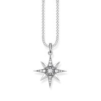 Thomas Sabo Necklace - Royalty Star Silver