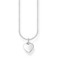 Thomas Sabo Charm Club - Heart Plain Silver Charm Necklace