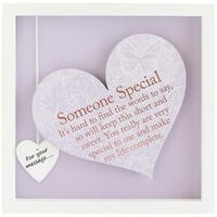 Sentiment Heart Frame By Arora - Someone Special