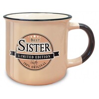 Retro Ceramic Mug - Best Sister