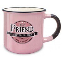 Retro Ceramic Mug - Best Friend