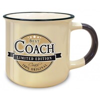 Retro Ceramic Mug - Best Coach