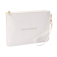 Willow & Rose Clutch/Beauty Bag - White
