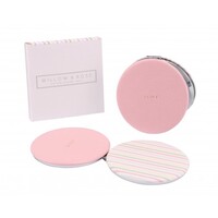 Willow & Rose Compact Mirror - Candy Pink