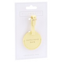 Willow & Rose Luggage Tag - Lemon