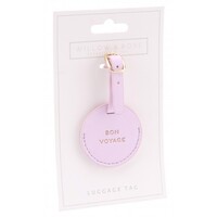 Willow & Rose Luggage Tag - Lavender