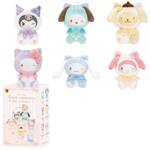 Top Toy Blind Box - Sanrio Play with Kittens Plush Keychain Series Box of 6
