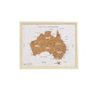 Australia Travel Board By Splosh - Map Desk