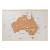 Australia Travel Pin Board by Splosh - Large