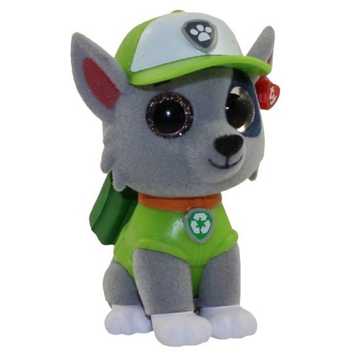 Beanie Boos - Mini Boos Collectible Paw Patrol OPENED Rocky
