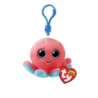 Beanie Boos - Sheldon The Coral Octopus Clip On