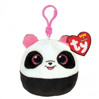 Beanie Boos Squish-a-Boo - Bamboo the Panda Clip On