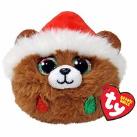 Beanie Boos Beanie Balls - Pudding Christmas Bear