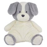Gund Oh So Snuggly - Grey & White Puppy Large