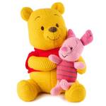 Disney x Gund - Knit Winnie the Pooh & Piglet Plush 25cm