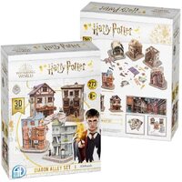 4D Puzz Wizarding World of Harry Potter 3D Puzzle - Diagon Alley
