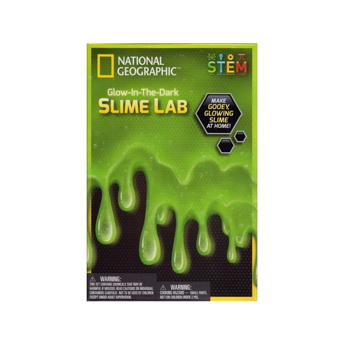 National Geographic Glow In The Dark Slime Lab