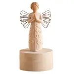 UNBOXED - Willow Tree Musical Figurine - A Tree A Prayer