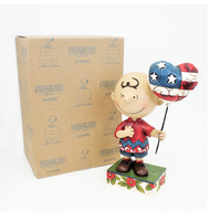 UNBOXED - Peanuts By Jim Shore - Charlie Brown Allegiance