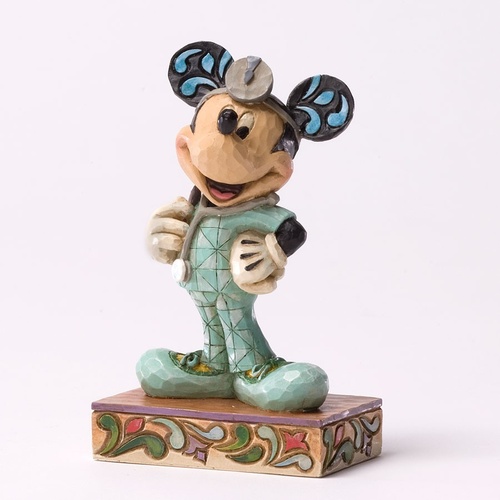 UNSTAMPED SAMPLE - Jim Shore Disney Traditions - Mickey Mouse Doctor Mickey figurine