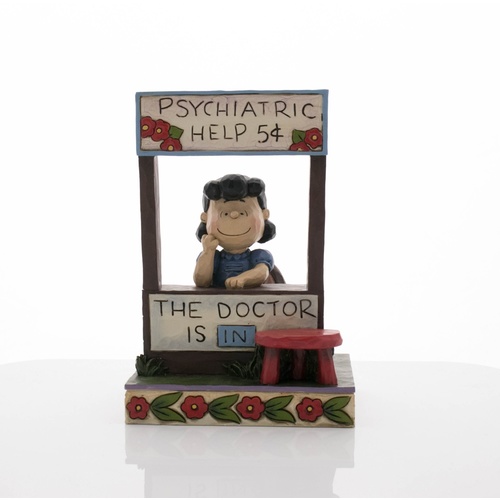 UNSTAMPED SAMPLE - Peanuts By Jim Shore - Lucy The Doctor Is In