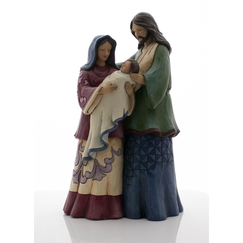 PRE PRODUCTION SAMPLE - Jim Shore Heartwood Creek - The Reason - Holy Family