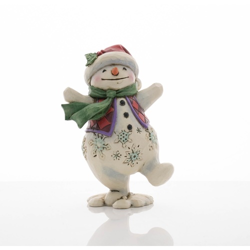 PRE PRODUCTION SAMPLE - Jim Shore Heartwood Creek - Pint Size Snowman