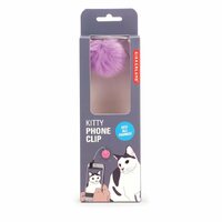Kitty Phone Clip - Purple
