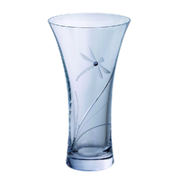 Dartington Crystal Glitz - Medium Dragonfly Vase