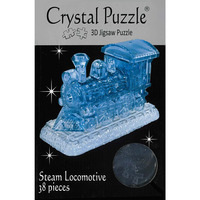 3D Crystal Puzzle - Steam Locomotive