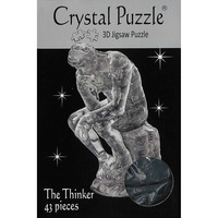 3D Crystal Puzzle - The Thinker