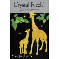 3D Crystal Puzzle - Giraffes