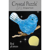 3D Crystal Puzzle - Bluebird
