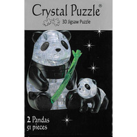 3D Crystal Puzzle - Panda Pair