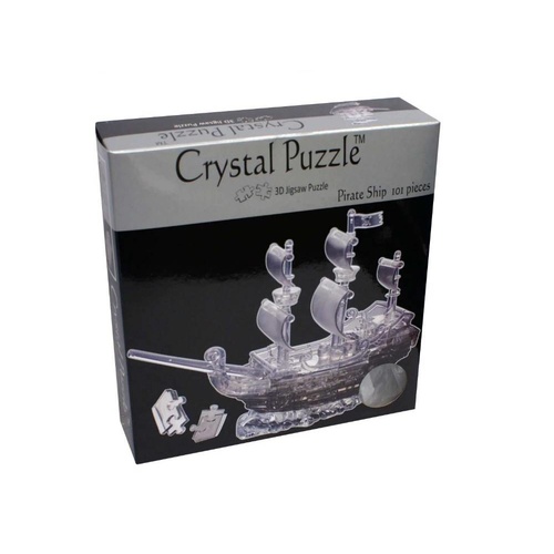 3D Crystal Puzzle - Pirate Ship