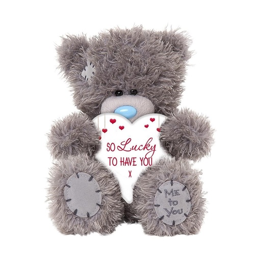 Tatty Teddy Made With Love Me to You - Bear with Plush Heart So Lucky To Have You