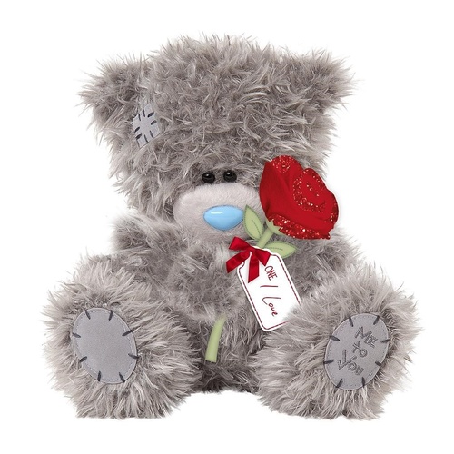 Tatty Teddy Made With Love Me to You - Bear with Rose and Tag One I Love