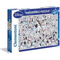 Clementoni Puzzle 1000pc - Disney 101 Dalmatians Impossible Puzzle!
