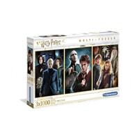 Clementoni Puzzle 1000pc - Harry Potter 3 Pack