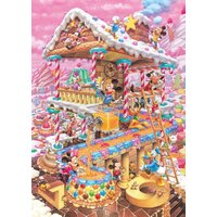 Tenyo Puzzle 266pc - Disney Fantastical Treats House