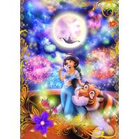 Tenyo Puzzle 266pc - Disney Princess Jasmine and Aladdin