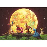 Tenyo Puzzle 266pc - Disney Winnie The Pooh and Friends - Moonlight Party