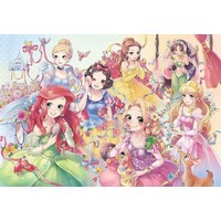 Tenyo Puzzle 500pc - Disney Purely Disney Princess